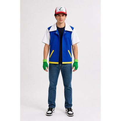 Anime Character Costume with Jacket, Cap, and Gloves main product view