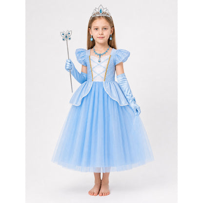 Blue Princess Costume for Halloween
