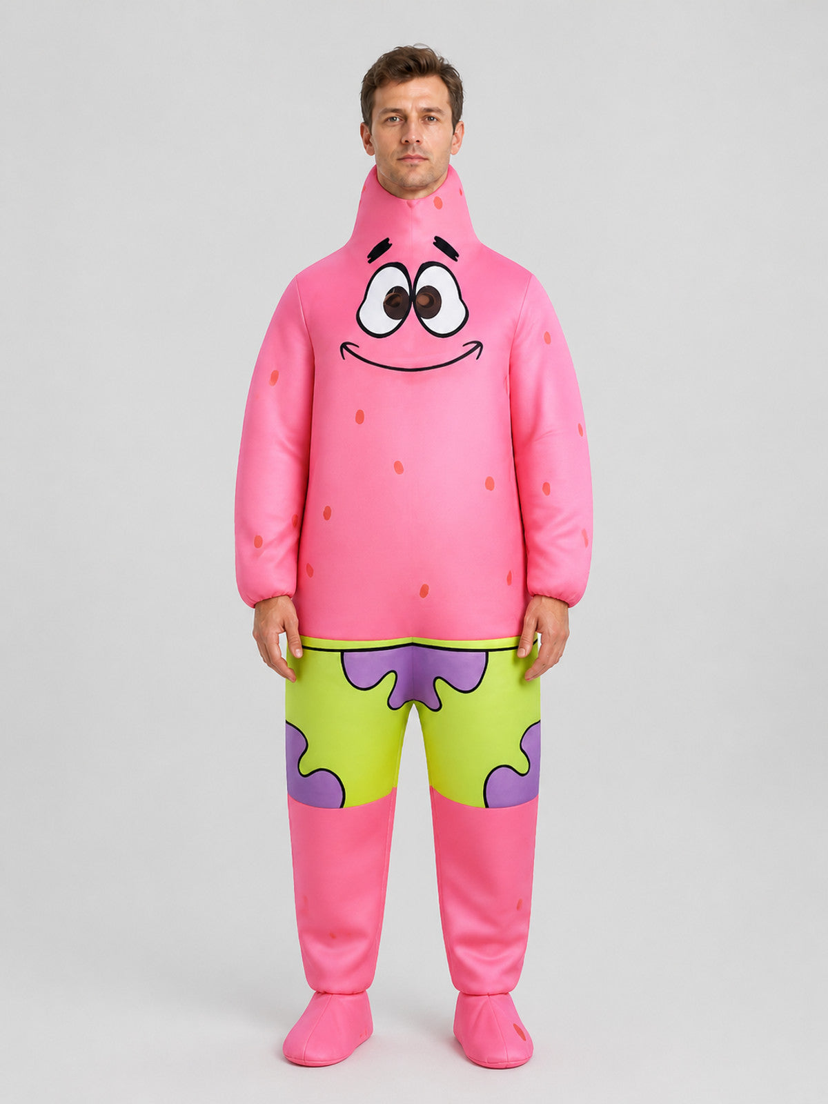 SpongeBob Carnival Sleeveless Top for Cosplay on-model view