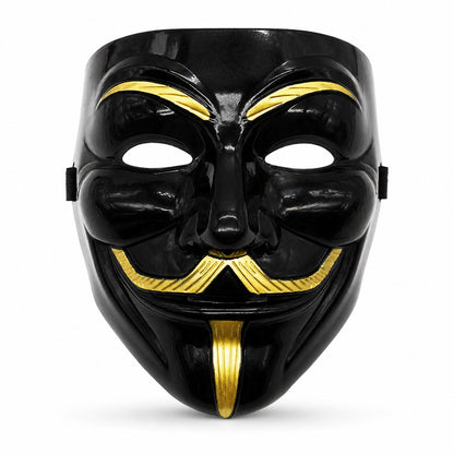 Guy Fawkes Mask Revolutionary Style V Character Revenge Killing Monster Halloween Cosplay Face Cover Party Accessories