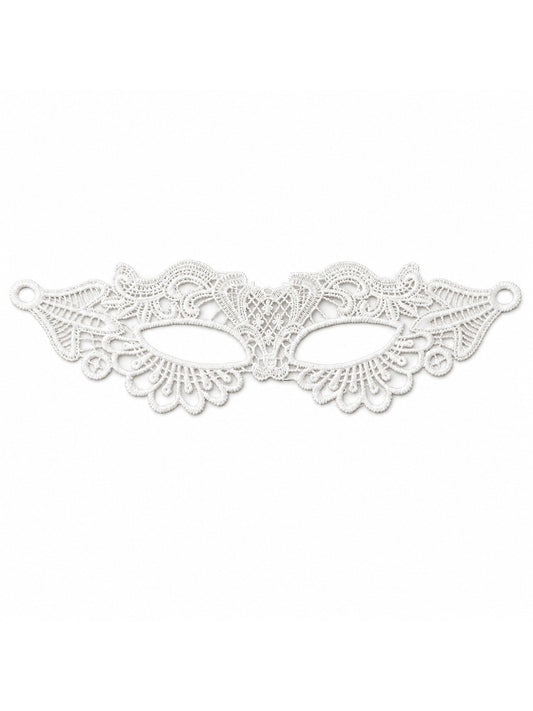 Black Women's Lace Mask Embroidery Appliques Party Cosplay Face masquerade mask main product view