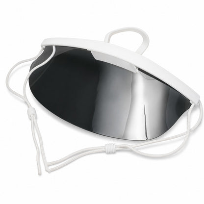 Hygiene Mouth Shield Transparent Mouth Shield Beauty Chef Waiter Protective Mask Reusable Visible Splash Proof Mask Mouth Cover