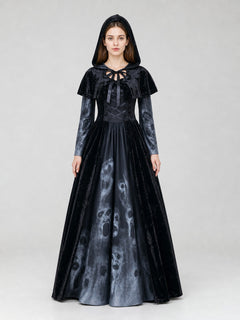 Gothic Costume: Hooded Dress and Cape