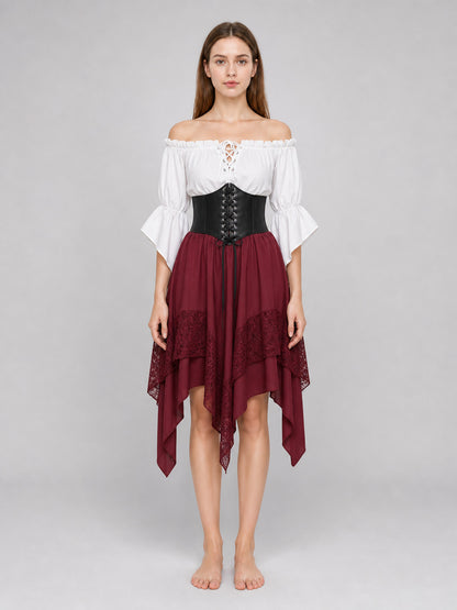 Three-Piece Pirate-Style Costume front view