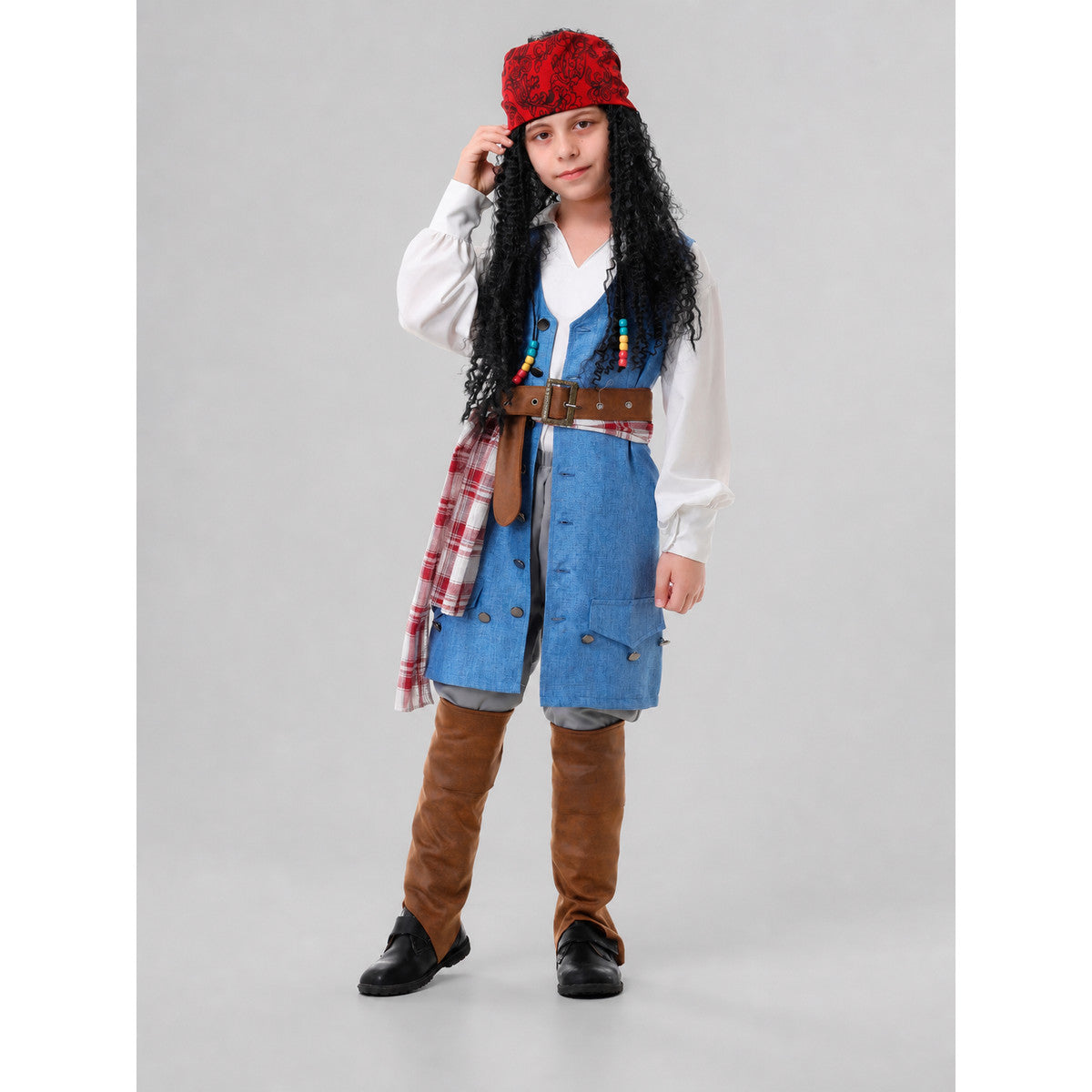Pirate Costume for Cosplay, Halloween, and Performances