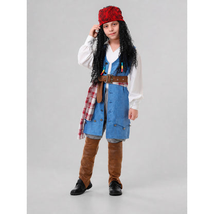 Pirate Costume for Cosplay, Halloween, and Performances