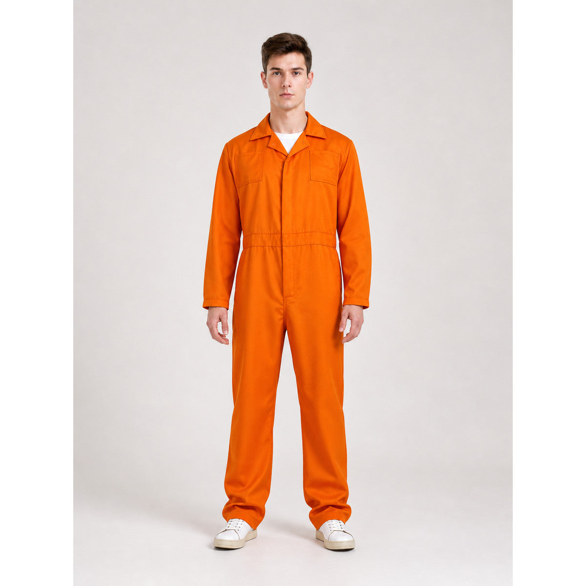Orange Jumpsuit with Accessories