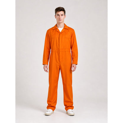 Orange Jumpsuit with Accessories