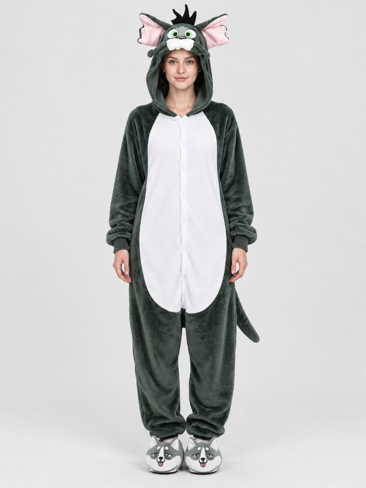 Dragon Hooded Kigurumi Pajama with Muzzle Hood