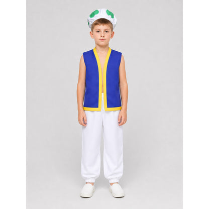 Super Mario Costume with Hat, 3-Piece on-model view