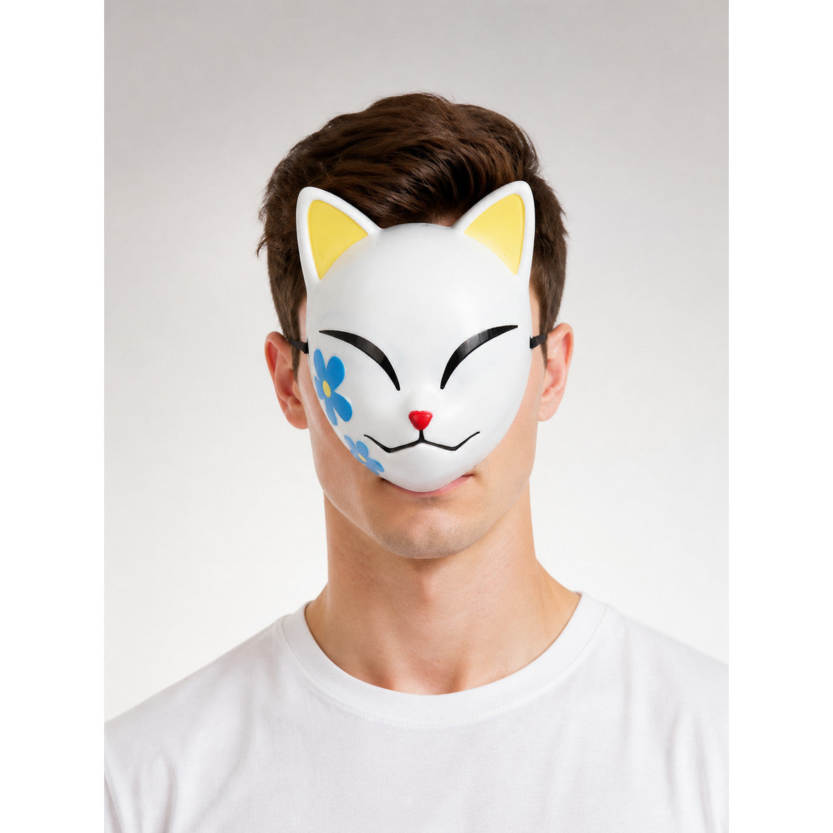 Carnival Fox Face Mask for Halloween main product view