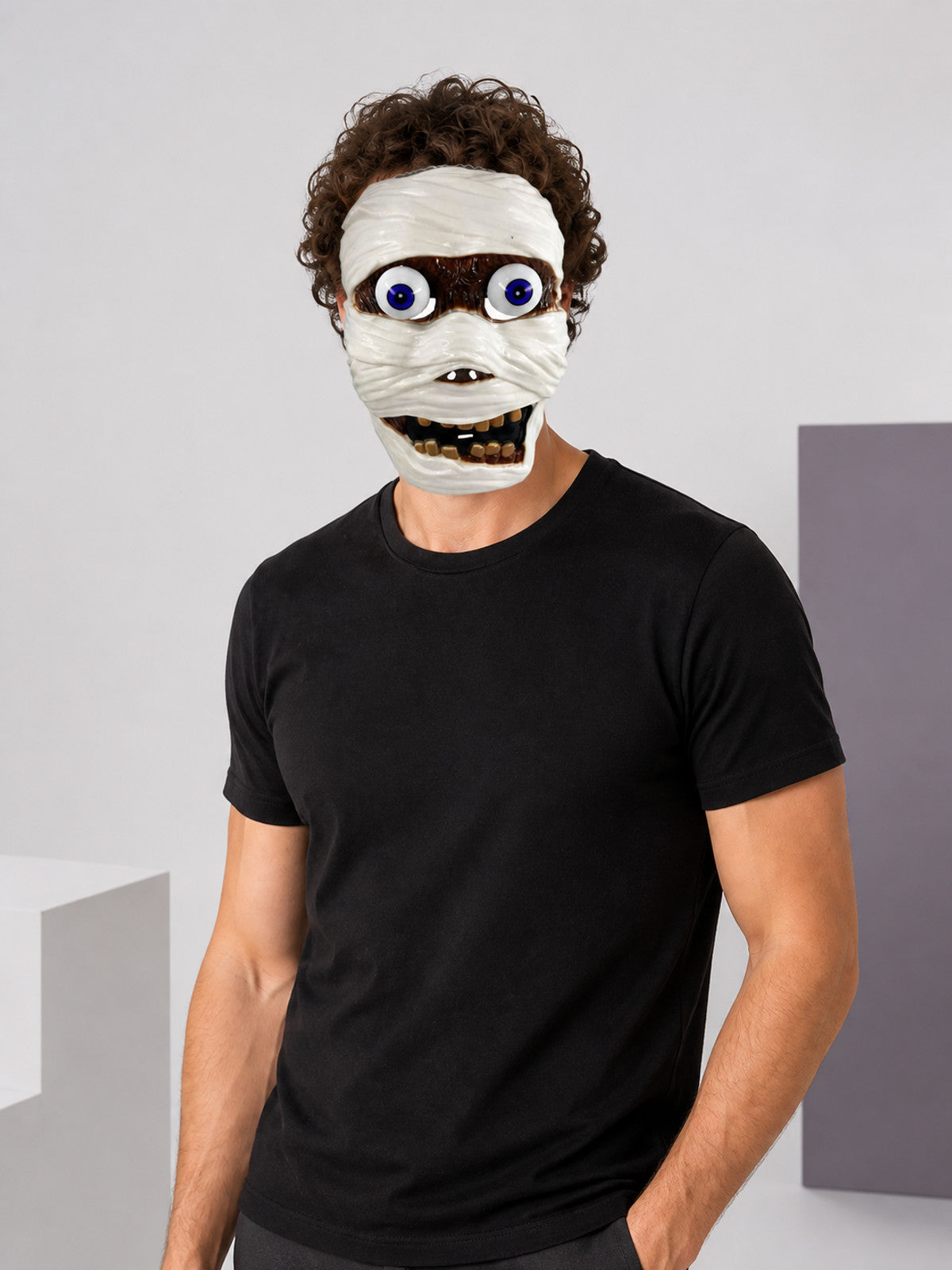 Mummy Carnival Mask for Halloween and Cosplay
