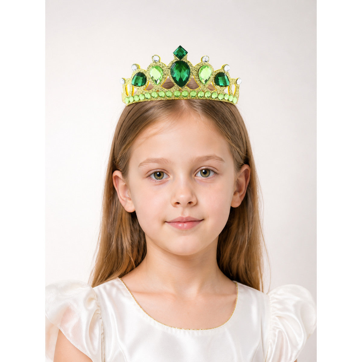 Green Crown-Shaped Halloween Costume Headband main product view