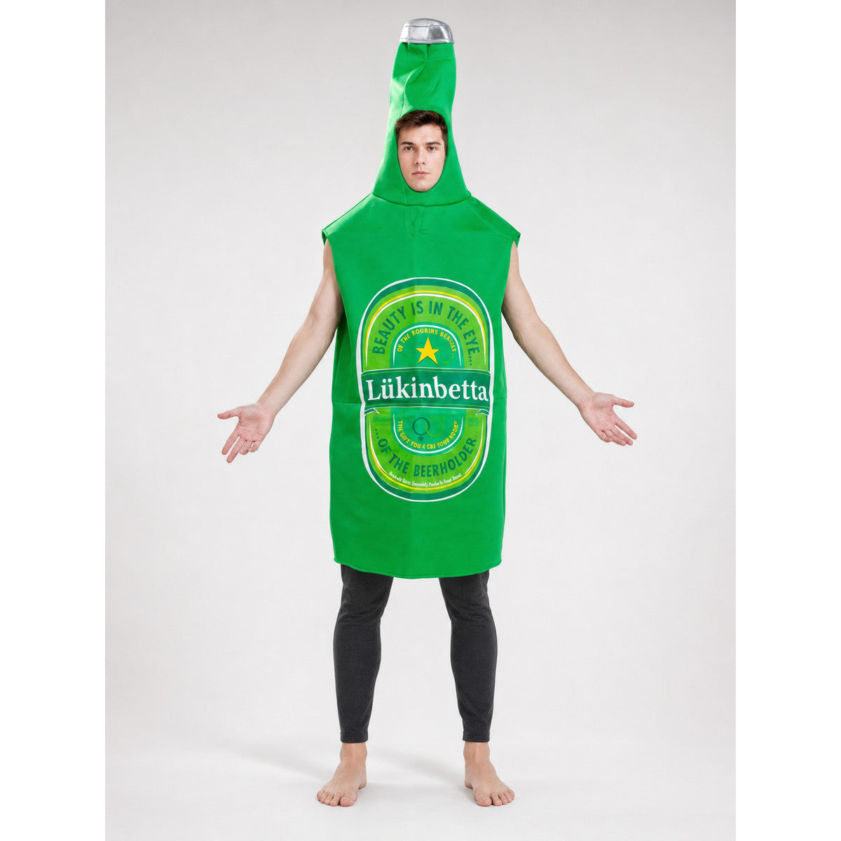 Beer Bottle Costume for Parties