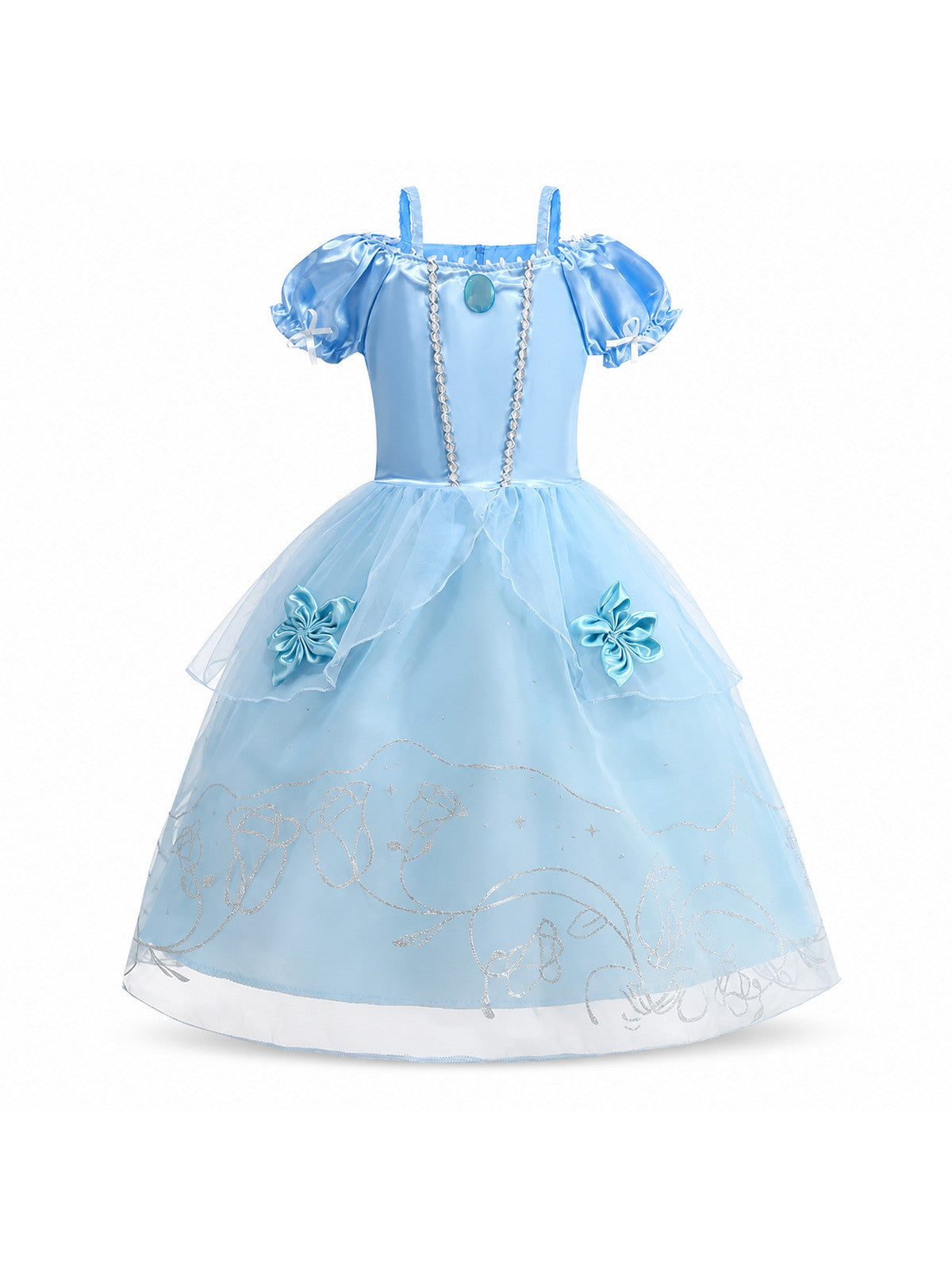 2026 Girl Princess Dress Costume Princess Cosplay Halloween Carnival Party