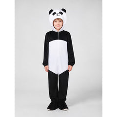 One-piece panda costume for cosplay and themed events