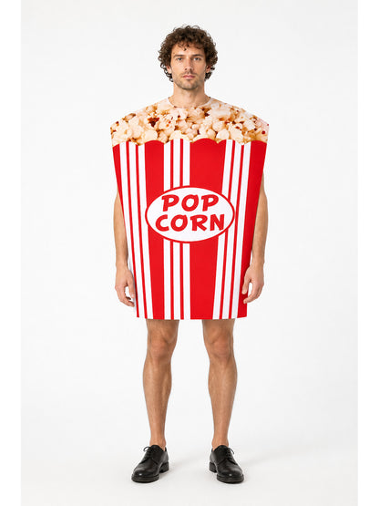 Voluminous Sleeveless Popcorn Costume