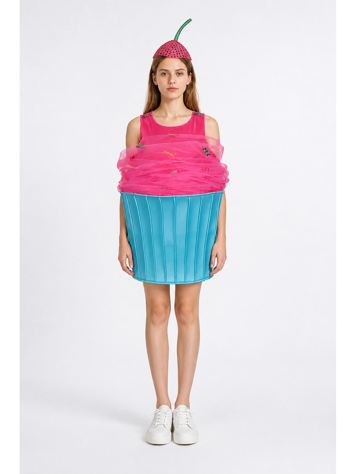 Cupcake Costume Jumpsuit for Performances main product view