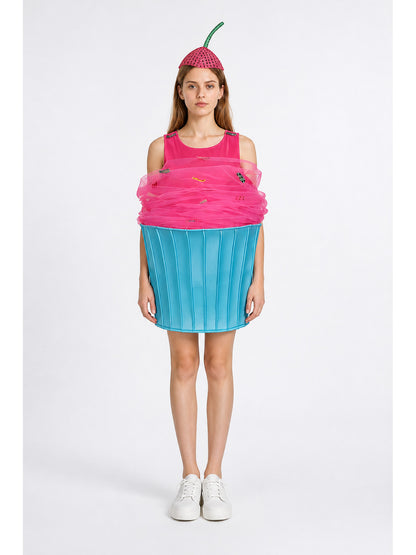 Cupcake Costume Jumpsuit for Performances main product view