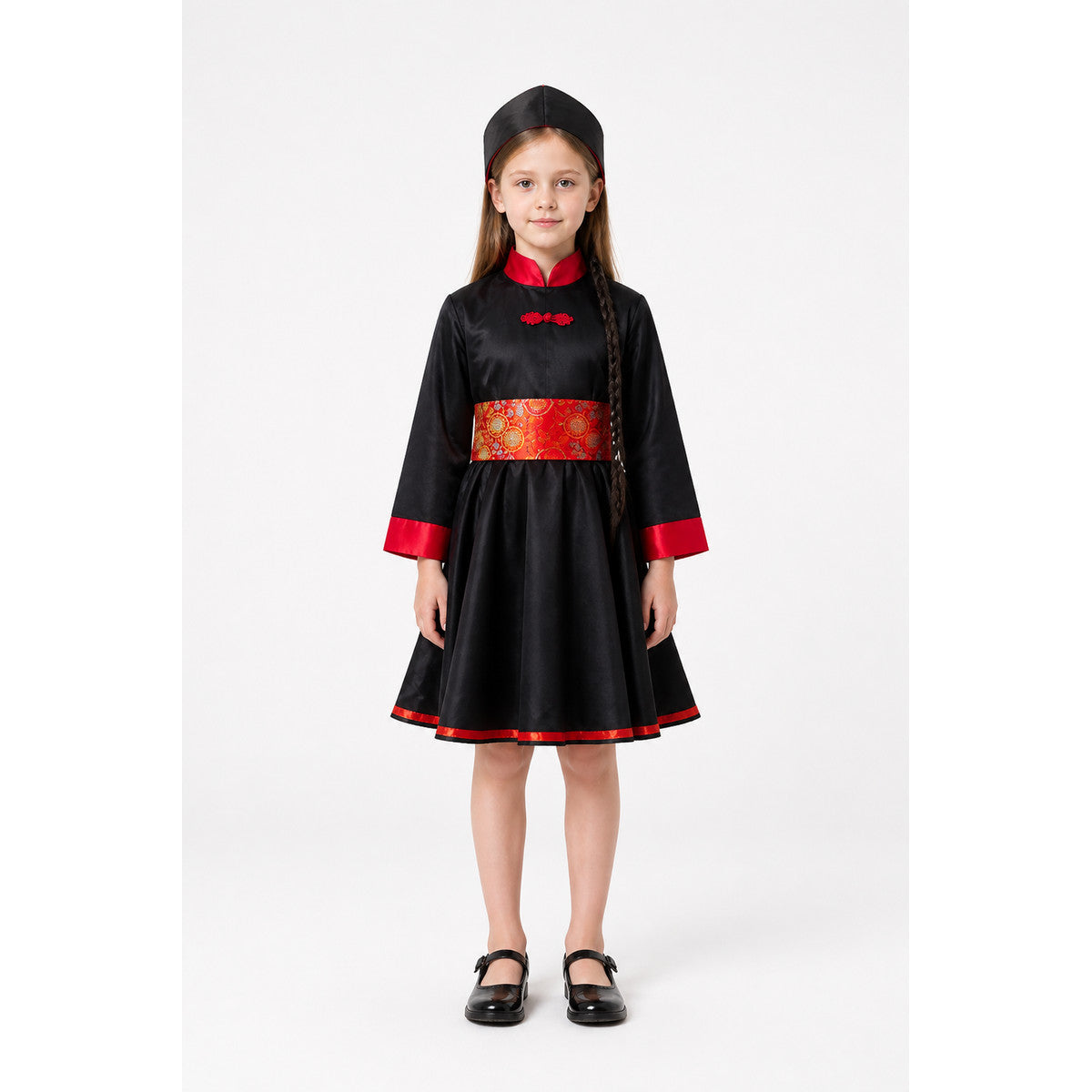 Zombie Costume Dress with Red Belt for Halloween main product view