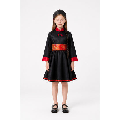 Zombie Costume Dress with Red Belt for Halloween main product view