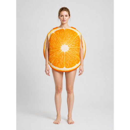 Beer Can Costume with Print for Parties on-model view