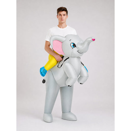 Elephant Carnival Costume with Ride-On Effect