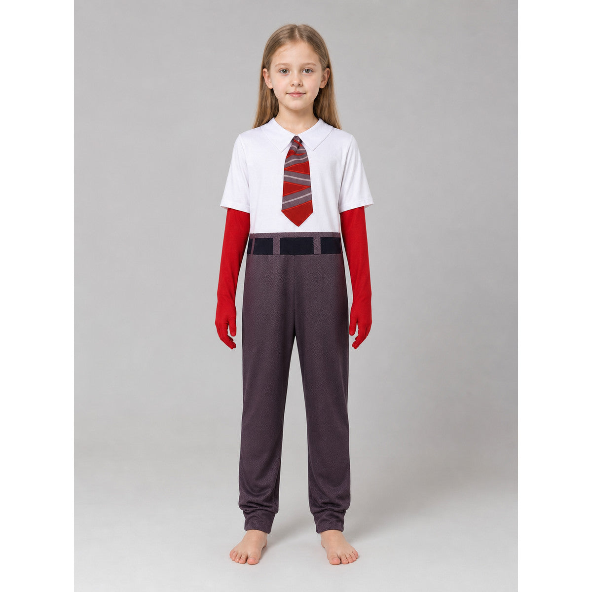 Inside Out 2 Cosplay Costume: Shirt, Pants front view