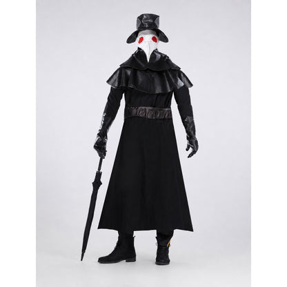 Plague Doctor Costume with Mask and Hat