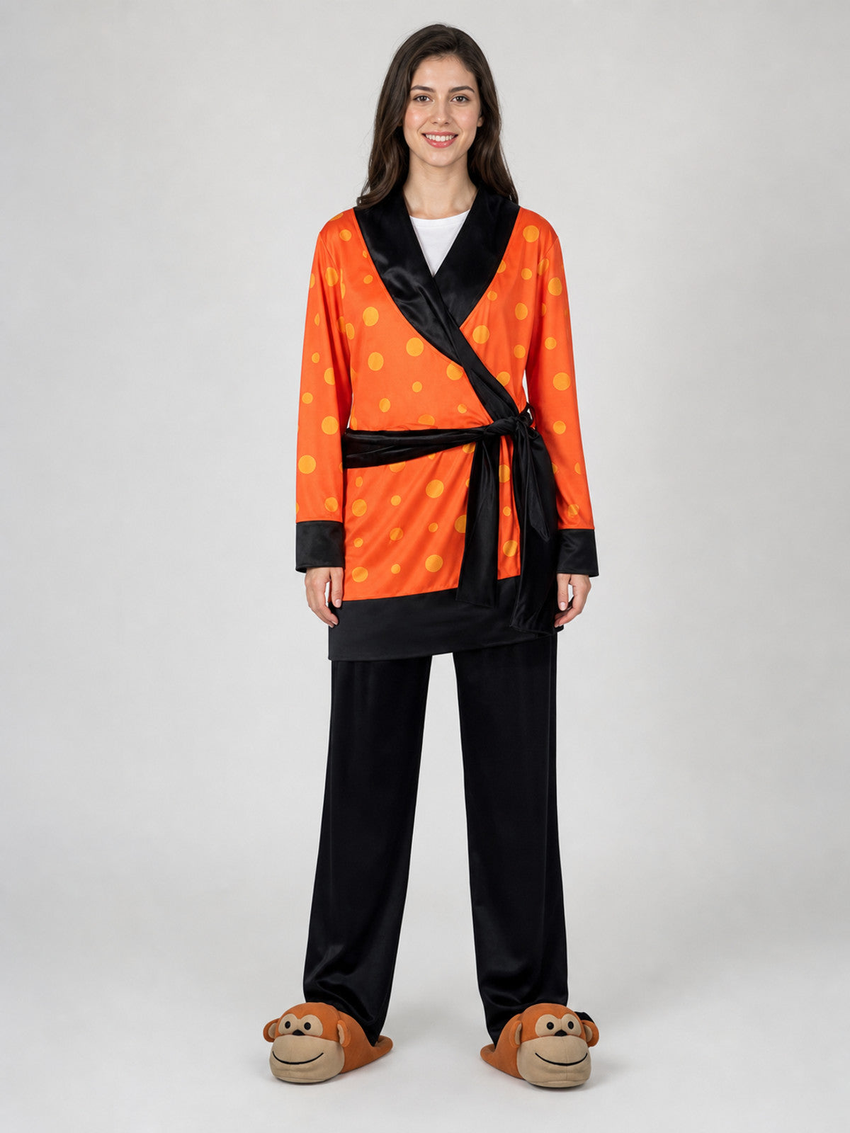 Costume with Tunic, Pants, and Slippers front view