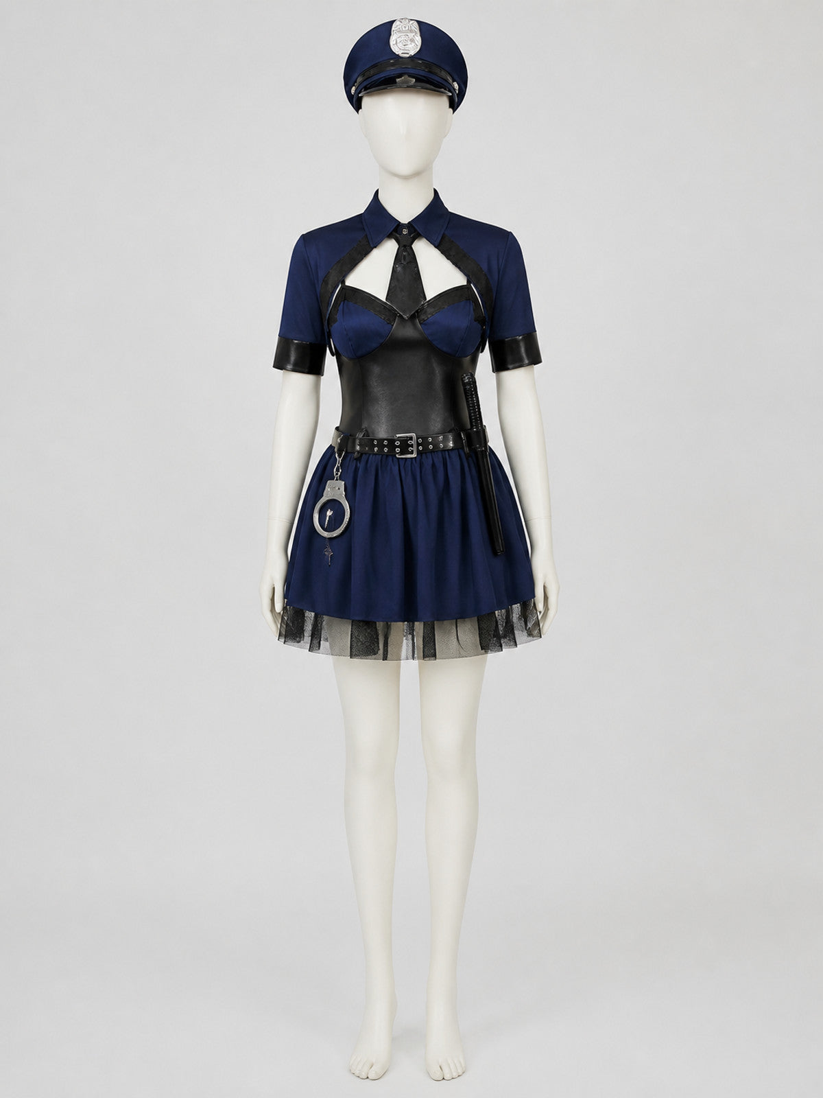 Police Costume with Accessories on-model view