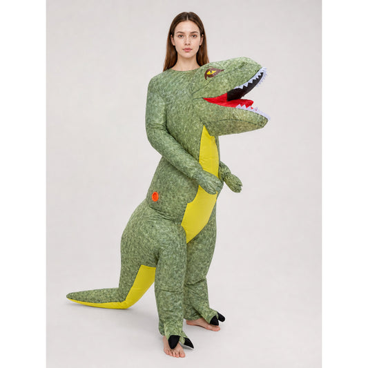 Green T-Rex Dinosaur Costume