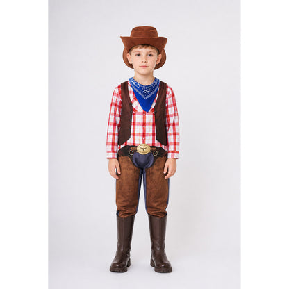 Children’s Sheriff Costume with Vest and Hat for Halloween