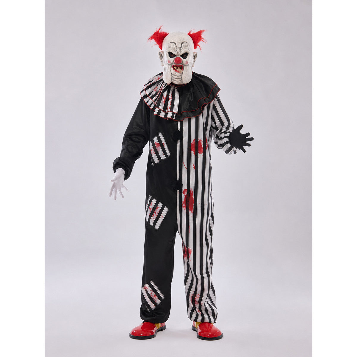Evil Clown Costume for Halloween and Themed Parties on-model view