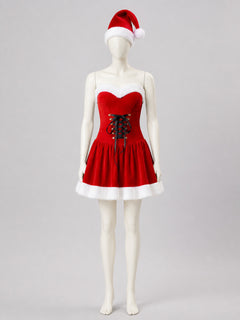Christmas Set: Santa Claus Dress and Hat