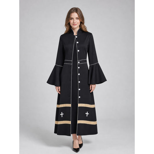 Clergy Robe Costume, Long, with Crosses