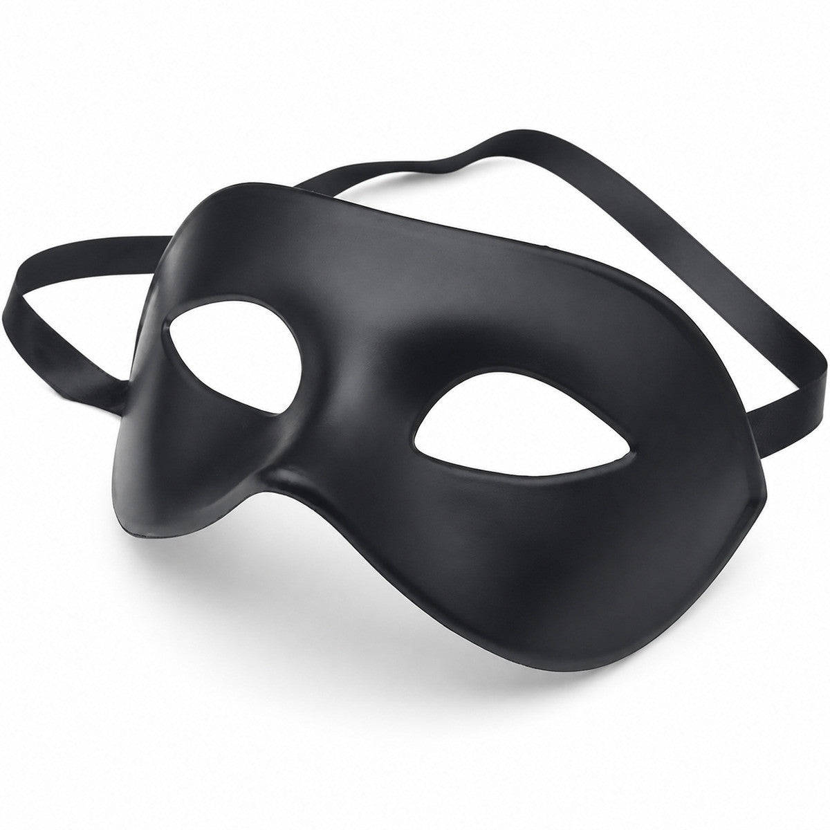 Elegant Black Masquerade Mask Set Perfect for Venetian Party Mardi Gras and Halloween Celebrations 1pcs
