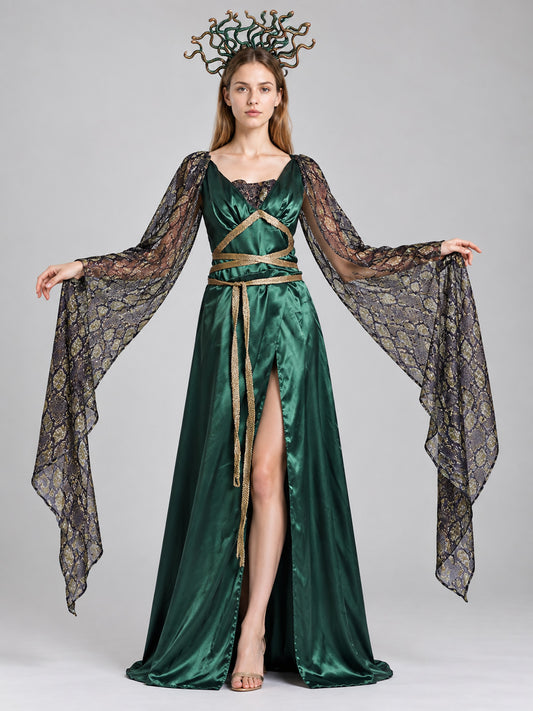 Medusa Costume with Headpiece on-model view