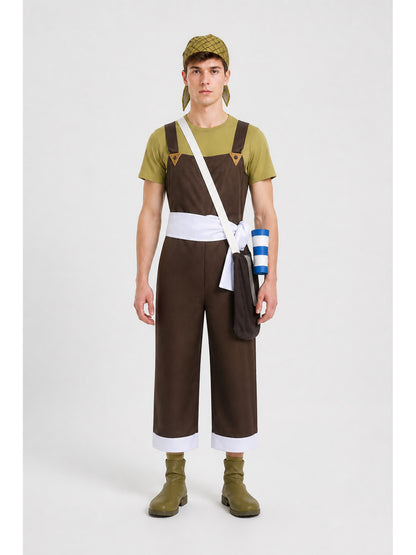 One Piece Usopp Cosplay Costume with Accessories main product view