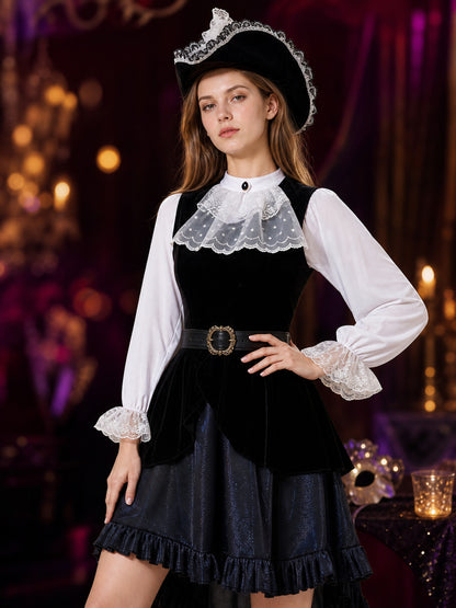 Victorian Pirate Carnival Costume for Cosplay