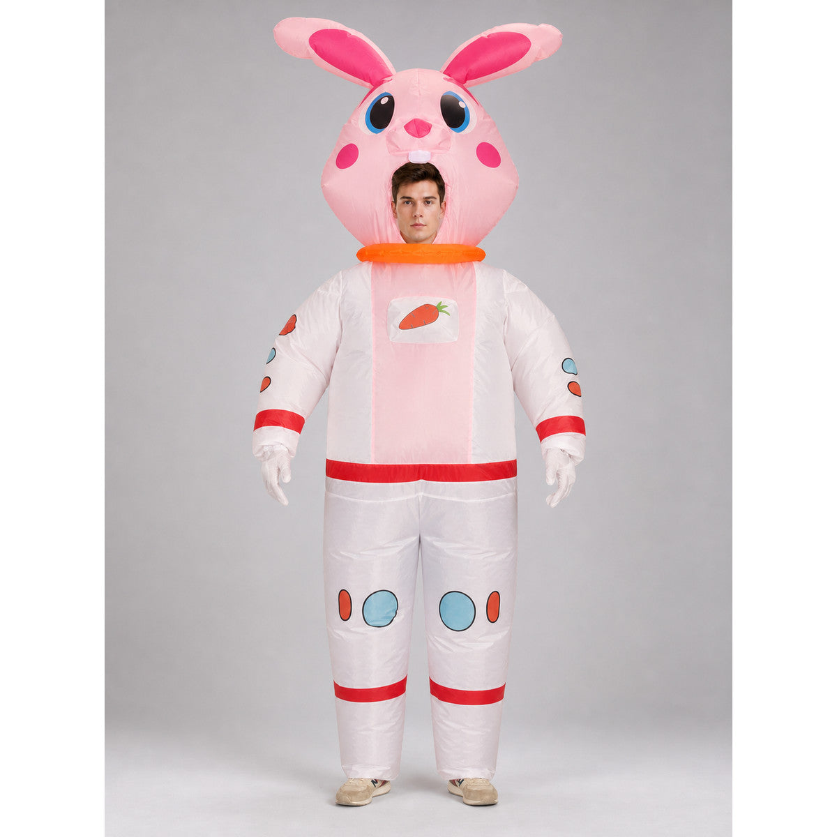 Inflatable Astronaut Rabbit Costume for Parties