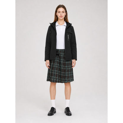 Pleated Plaid Skirt in Scottish Style