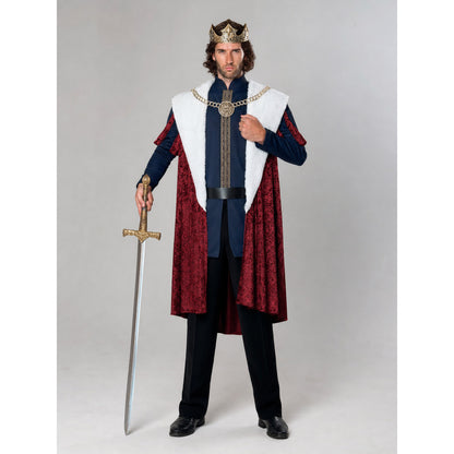 Medieval King Costume on-model view