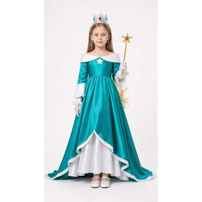 Rosalina Children's Carnival Costume with Crown main product view