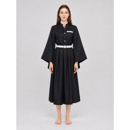 Anime-inspired cosplay costume with wide sleeves