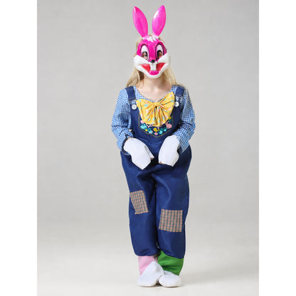 Bunny Jumpsuit Costume with Long Ears