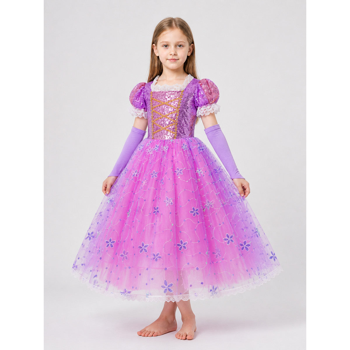 Purple and Pink Princess Halloween Costume