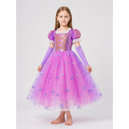 Purple and Pink Princess Halloween Costume