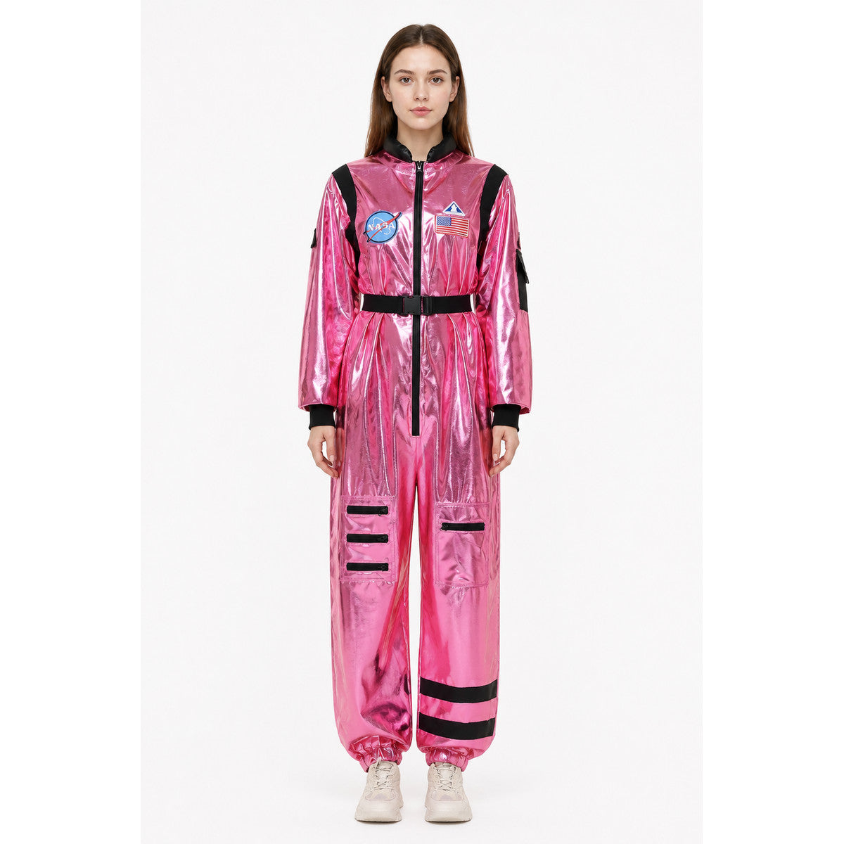 NASA Astronaut Jumpsuit with Hood and Belt