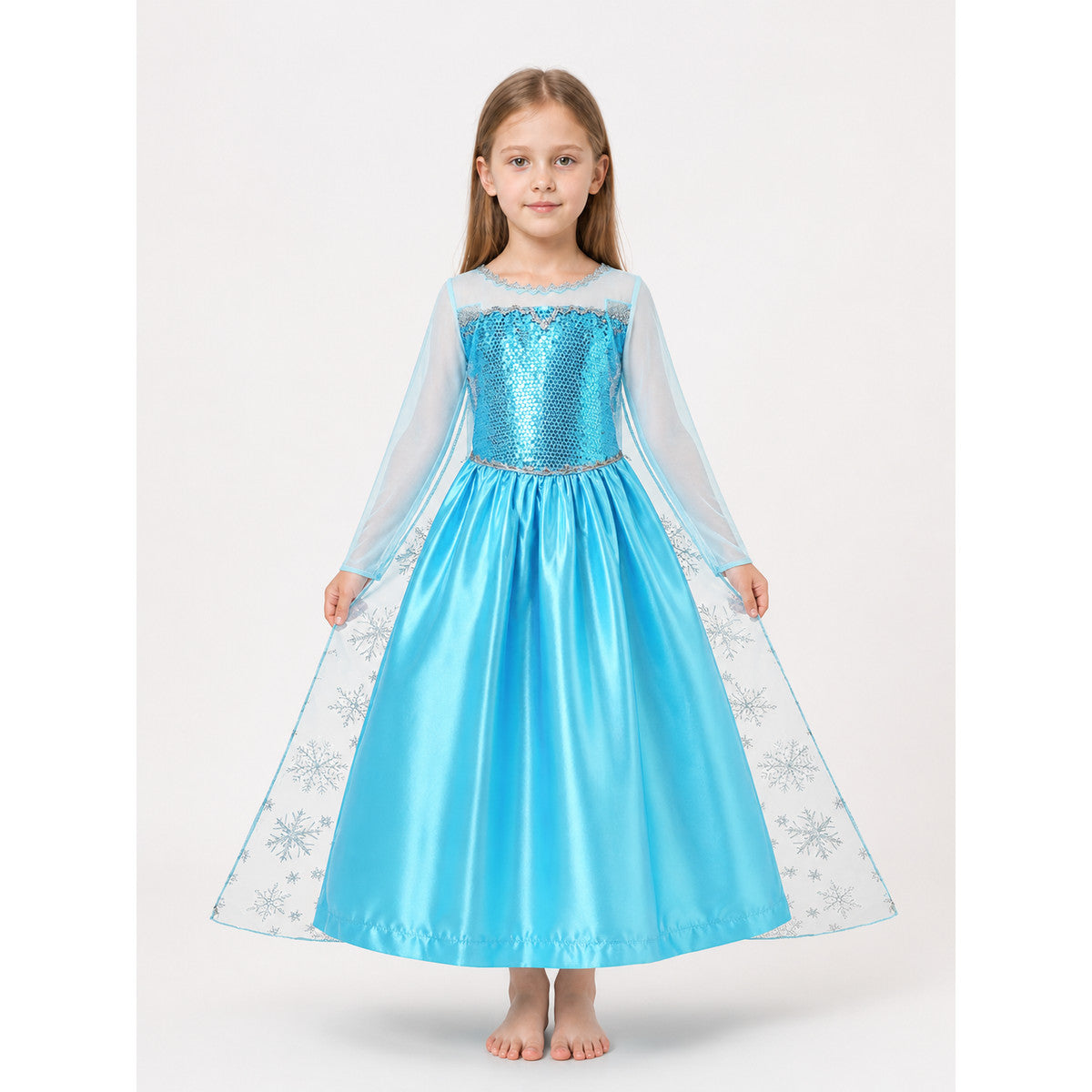 Snow Queen Carnival Costume for Halloween and Cosplay